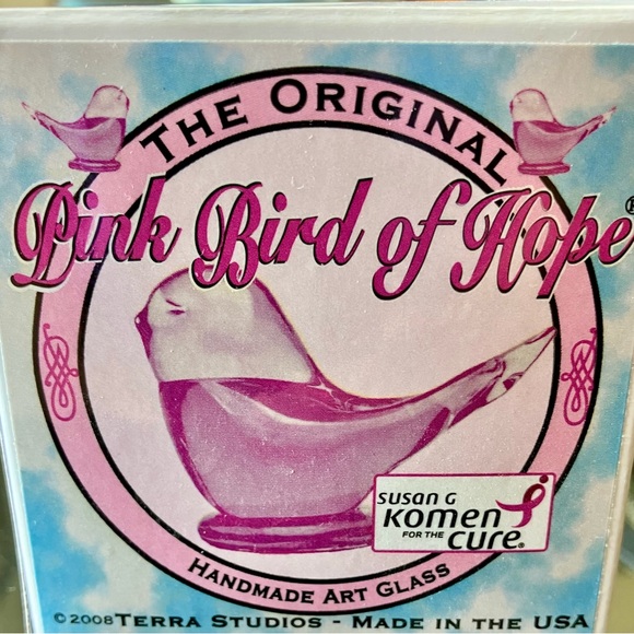 Pink Bird of Hope - Picture 4 of 9